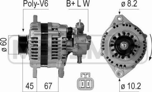 Messmer 210131A - Генератор autosila-amz.com