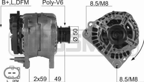 Messmer 210138A - Генератор autosila-amz.com