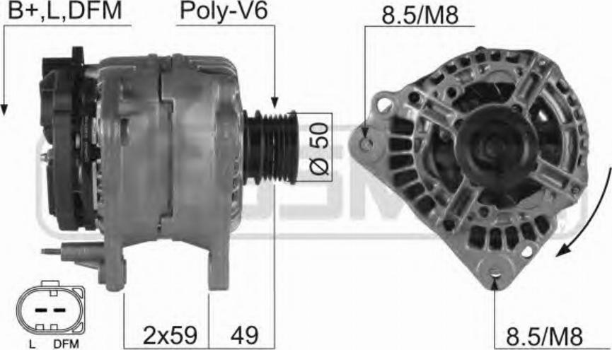 Messmer 210138 - Генератор autosila-amz.com