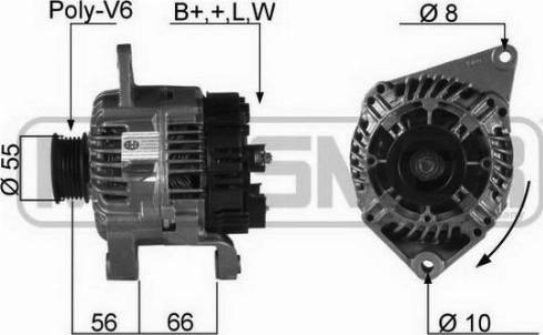 Messmer 210122R - Генератор autosila-amz.com