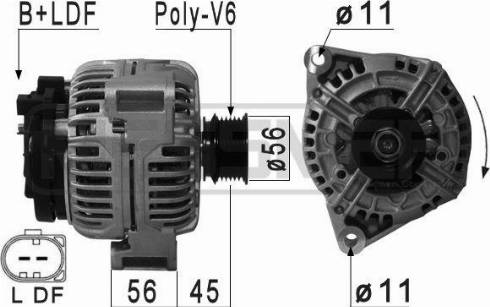 Messmer 210891A - Генератор autosila-amz.com