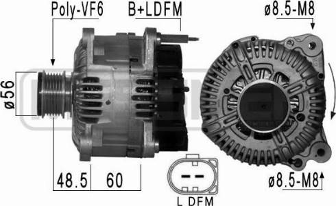 Messmer 210898A - Генератор autosila-amz.com