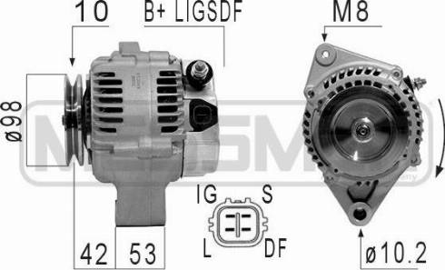 Messmer 210846A - Генератор autosila-amz.com