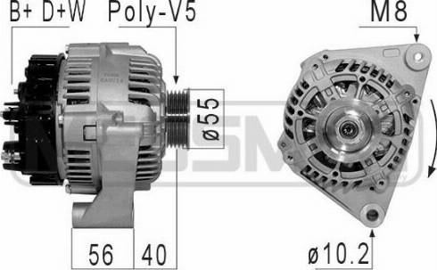 Messmer 210848A - Генератор autosila-amz.com