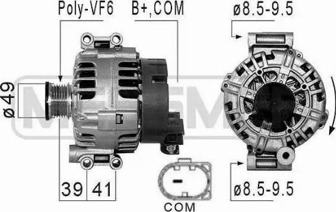 Messmer 210855 - Генератор autosila-amz.com