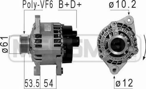 Messmer 210853 - Генератор autosila-amz.com