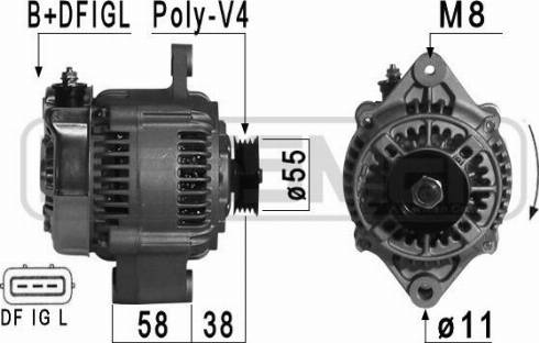 Messmer 210869A - Генератор autosila-amz.com