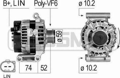 Messmer 210835A - Генератор autosila-amz.com