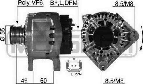 Messmer 210394A - Генератор autosila-amz.com