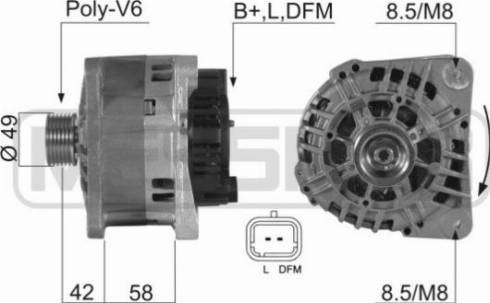 Messmer 210390A - Генератор autosila-amz.com