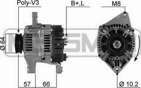 Messmer 210346R - Генератор autosila-amz.com