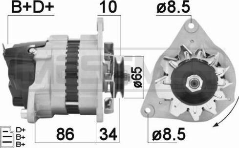 Messmer 210343R - Генератор autosila-amz.com