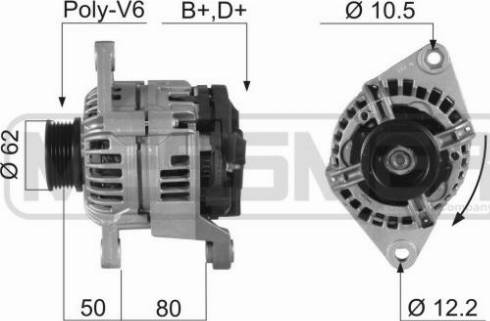 Messmer 210355A - Генератор autosila-amz.com