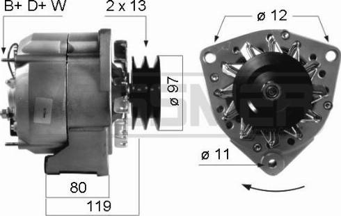 Messmer 210306A - Генератор autosila-amz.com