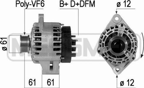 Messmer 210325A - Генератор autosila-amz.com