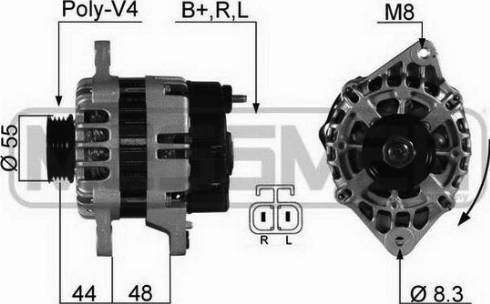 Messmer 210374A - Генератор autosila-amz.com