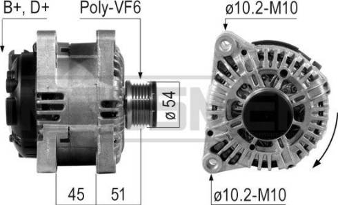 Messmer 210243A - Генератор autosila-amz.com