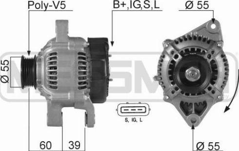 Messmer 210266R - Генератор autosila-amz.com