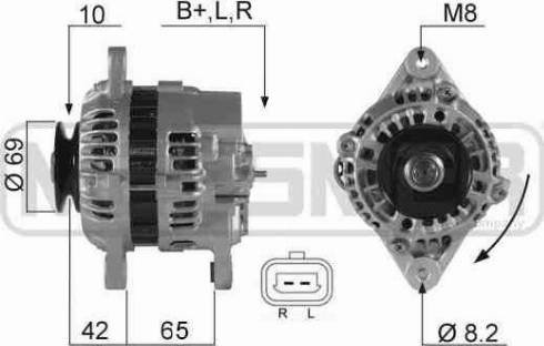 Messmer 210208A - Генератор autosila-amz.com