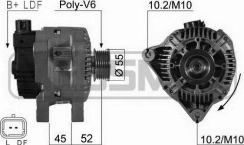 Messmer 210207A - Генератор autosila-amz.com