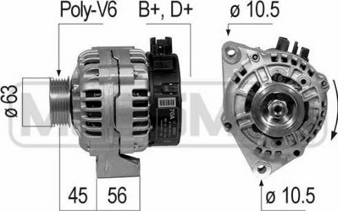 Messmer 210216A - Генератор autosila-amz.com