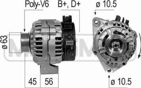 Messmer 210216 - Генератор autosila-amz.com