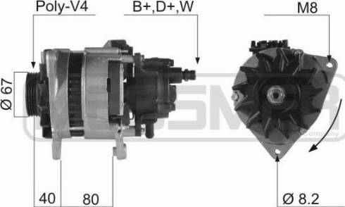 Messmer 210210A - Генератор autosila-amz.com