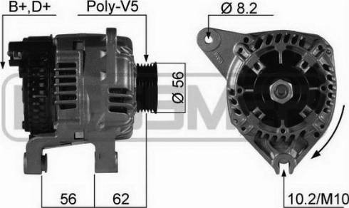 Messmer 210218A - Генератор autosila-amz.com