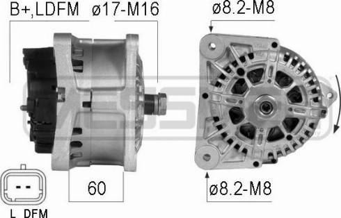 Messmer 210280R - Генератор autosila-amz.com