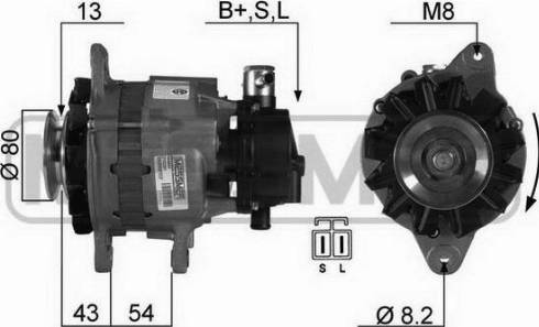 Messmer 210281A - Генератор autosila-amz.com