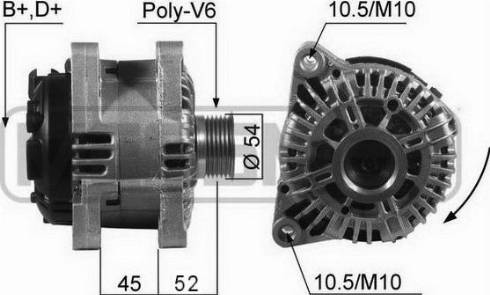 Messmer 210234A - Генератор autosila-amz.com