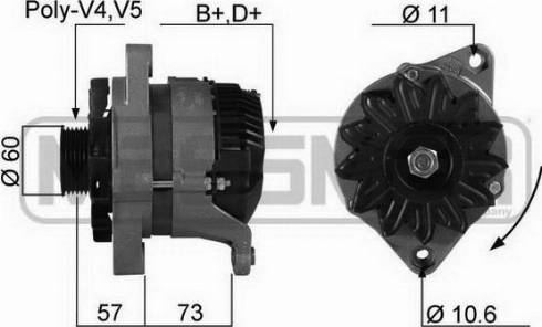 Messmer 210221A - Генератор autosila-amz.com