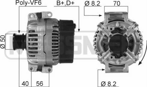 Messmer 210272A - Генератор autosila-amz.com