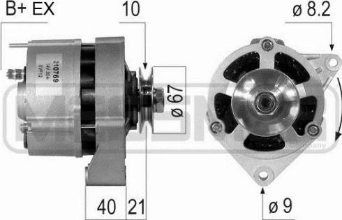 Messmer 210769A - Генератор autosila-amz.com