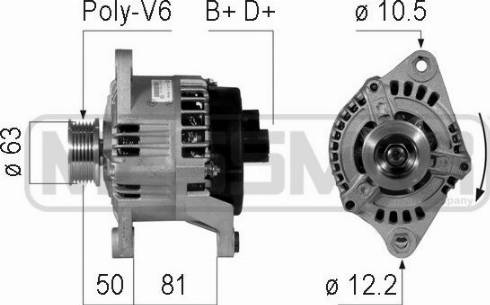 Messmer 210760A - Генератор autosila-amz.com