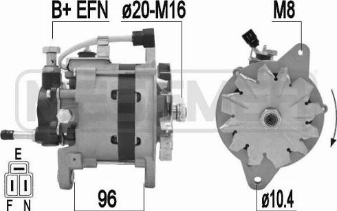 Messmer 210768A - Генератор autosila-amz.com