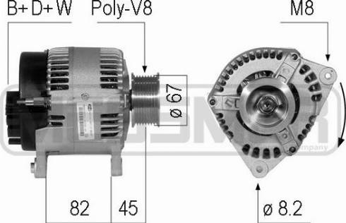 Messmer 210762A - Генератор autosila-amz.com