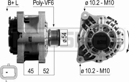 Messmer 210703A - Генератор autosila-amz.com