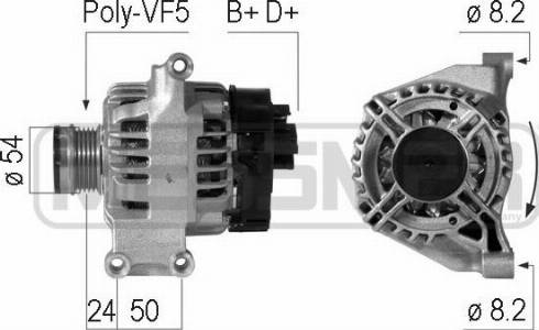 Messmer 210739A - Генератор autosila-amz.com