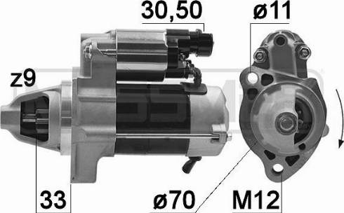 Messmer 220998A - Стартер autosila-amz.com