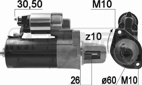 Messmer 220951A - Стартер autosila-amz.com