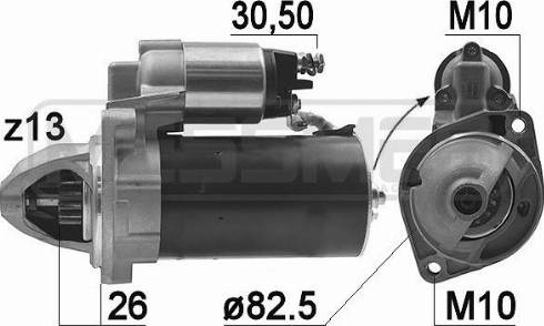 Messmer 220952A - Стартер autosila-amz.com