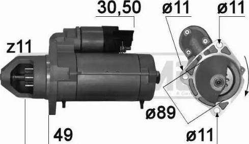 Messmer 220915 - Стартер autosila-amz.com