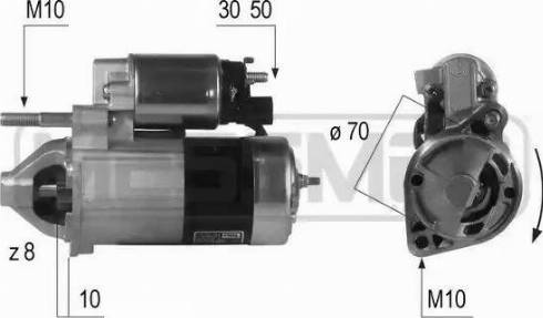 Messmer 220499 - Стартер autosila-amz.com