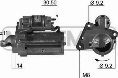 Messmer 220451 - Стартер autosila-amz.com