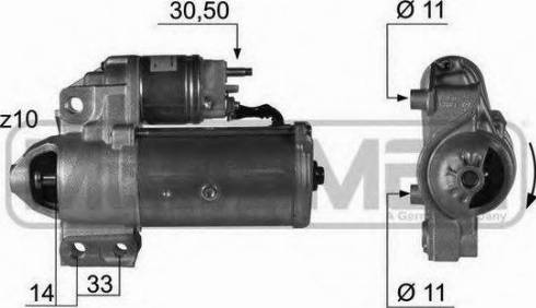 Messmer 220400 - Стартер autosila-amz.com