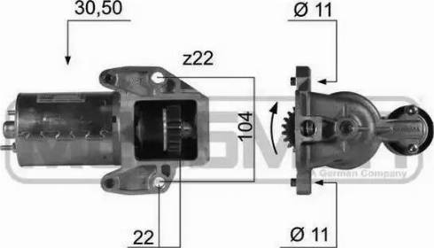 Messmer 220408 - Стартер autosila-amz.com