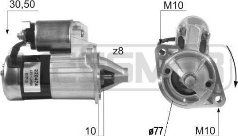 Messmer 220474A - Стартер autosila-amz.com