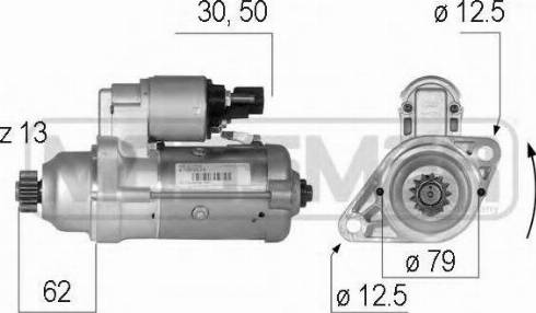 Messmer 220591 - Стартер autosila-amz.com