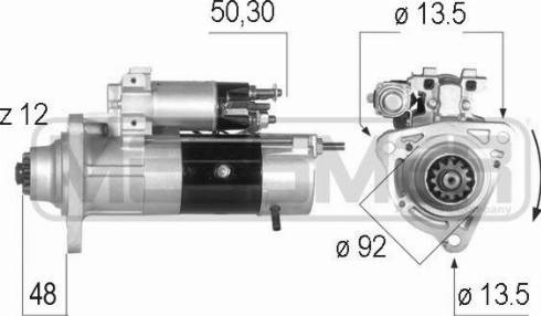 Messmer 221022 - Стартер autosila-amz.com